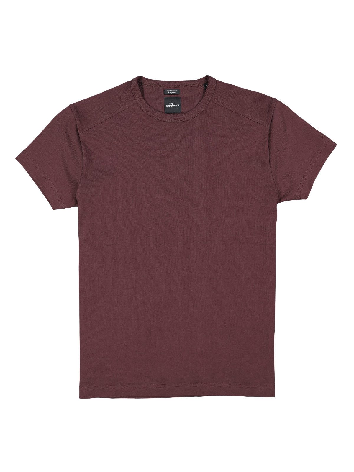 Engbers T-Shirt Herren T-Shirt "My Favorite" organic, Dunkelrot