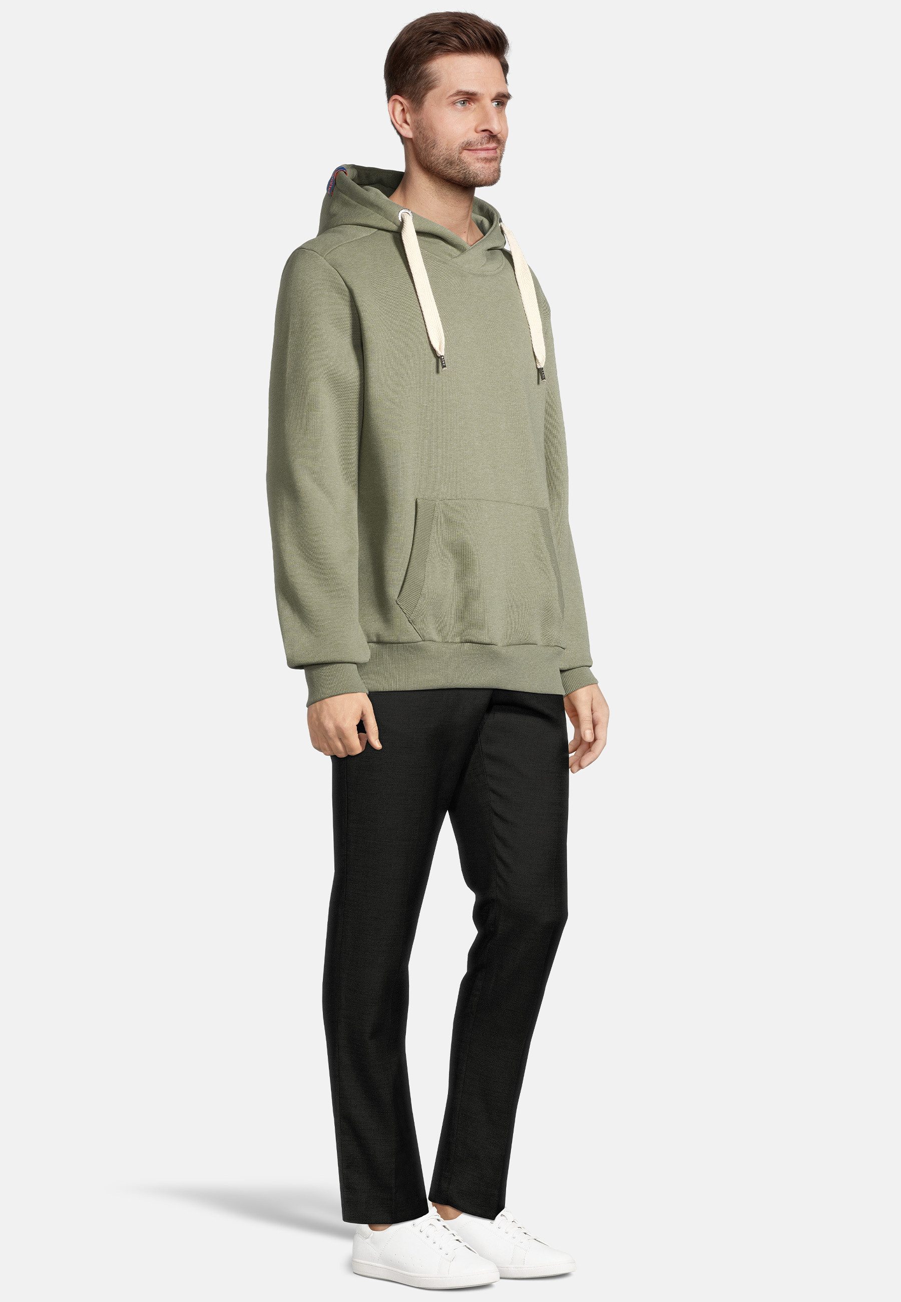 salzhaut Hoodie HEFF Herren Regular Fit salzhaut Kapuzenpullover – bequemer Fit und nordisch klares Design – Bild 4 von 5
