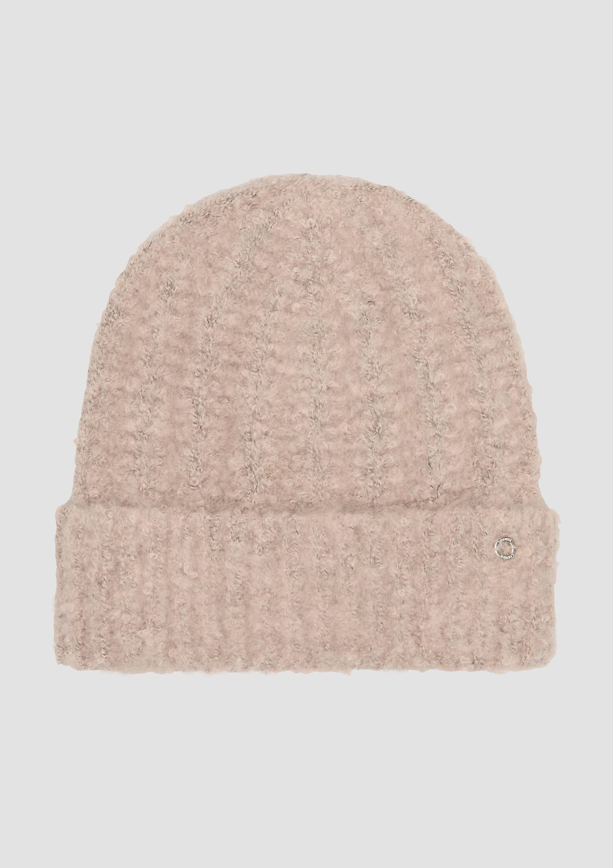 s.Oliver Strickmütze Mütze Weiche Beanie mit Strickmuster günstig online kaufen