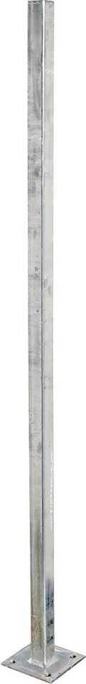 Alberts Zaunpfosten Universal, zum Aufschrauben, Länge 1020 mm, Pfosten 30 x 30 mm