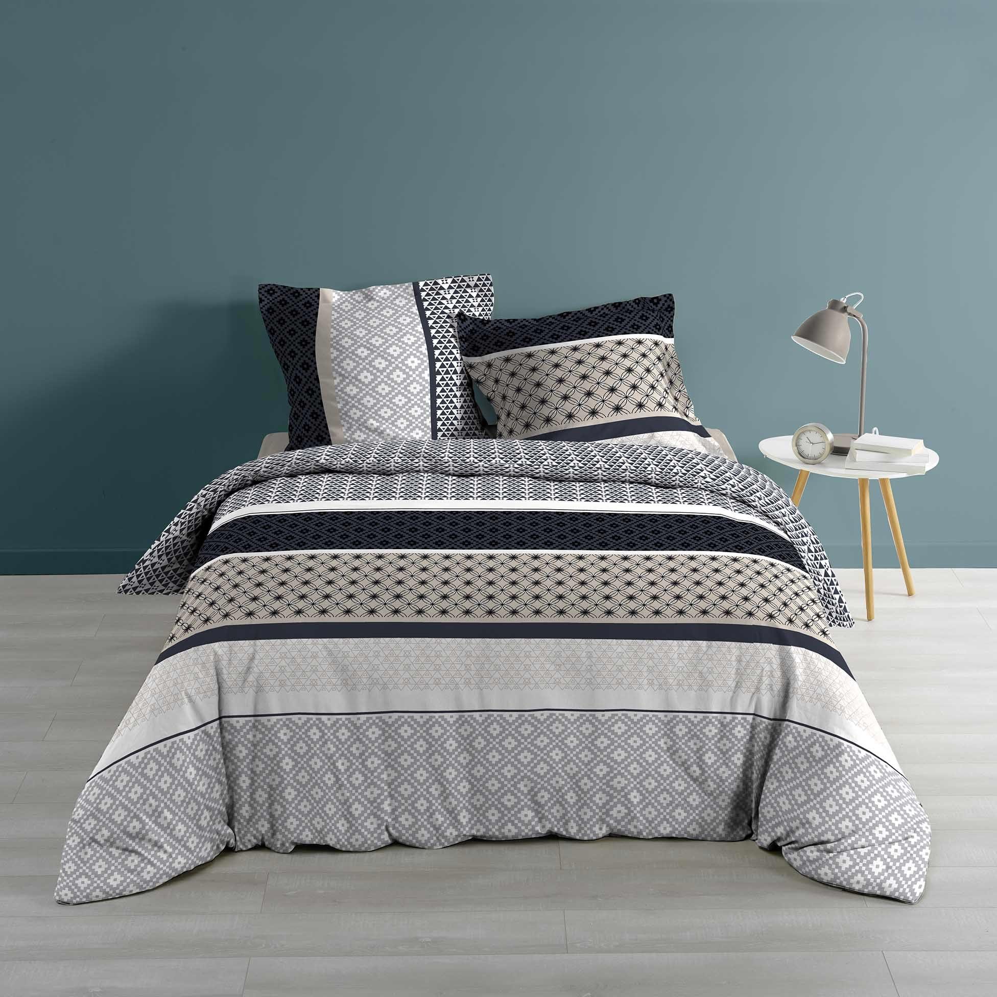 dynamic24 Bettwäsche, Jersey, 3 teilig, Baumwolle günstig online kaufen