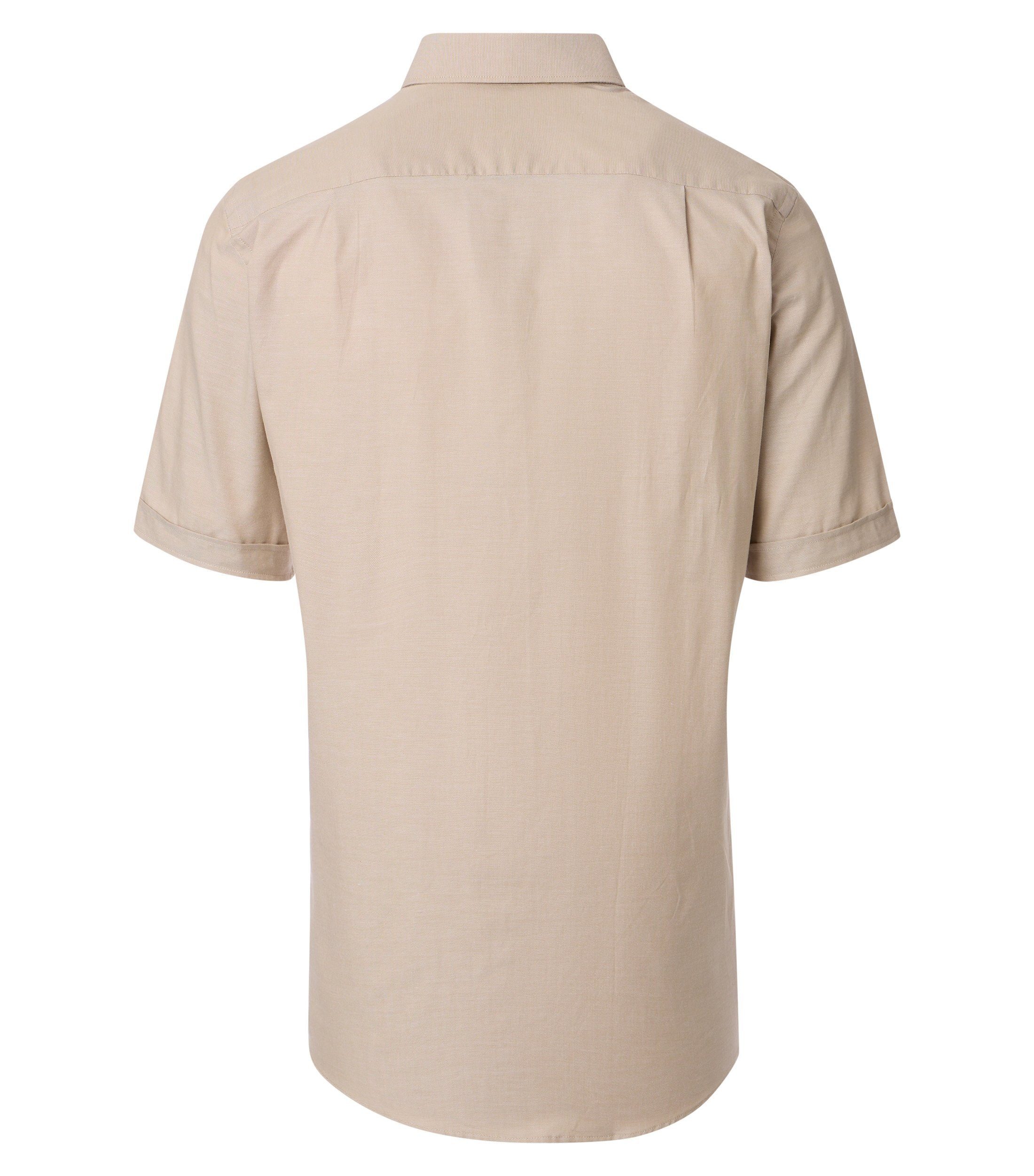 Redmond Kurzarmhemd uni Modern Fit günstig online kaufen