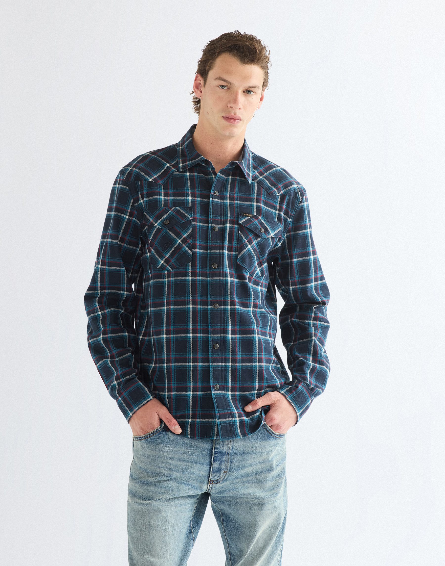 Wrangler Langarmhemd WESTERN SHIRT