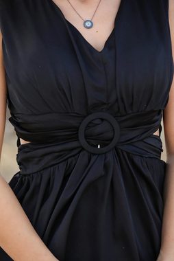 Modabout Abendkleid Kurzes Midikleid Sommerkleid für Damen - NELB0063D2267SYH (1-tlg)