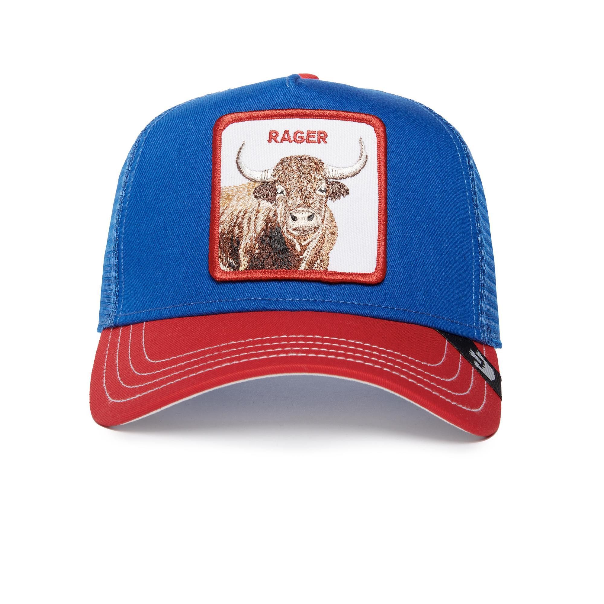 GOORIN Bros. Trucker Cap Goorin Bros. The Rager Bison Fab Farm Trucker Cap Buffalo Fan (Basecap, Meshcap, Trucker Kappe)