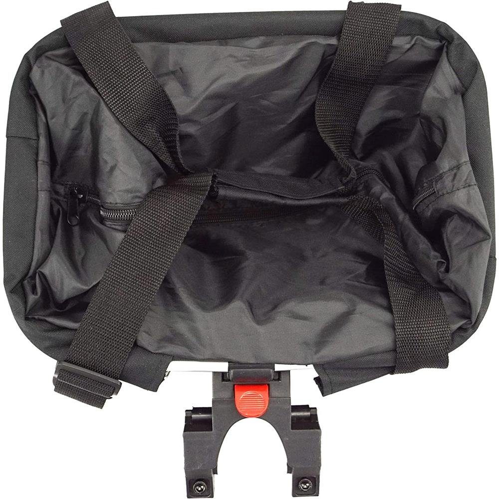 Best Sporting Fahrradtasche, für Lenker, 33 x 25 x 24 cm, Schwarz, mit Schnellverschluss