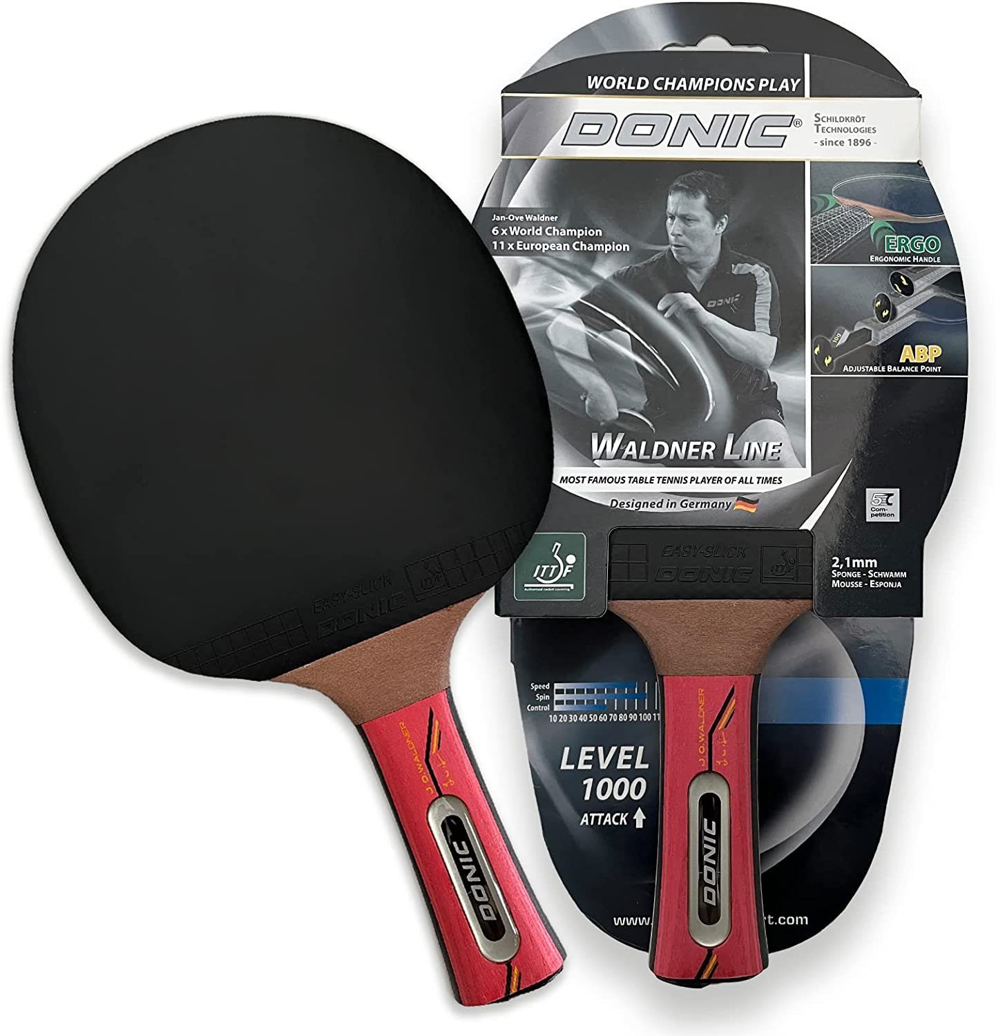 Donic Tischtennisschläger Waldner 1000, Tischtennis Ракетки Racket Table Tennis Bat