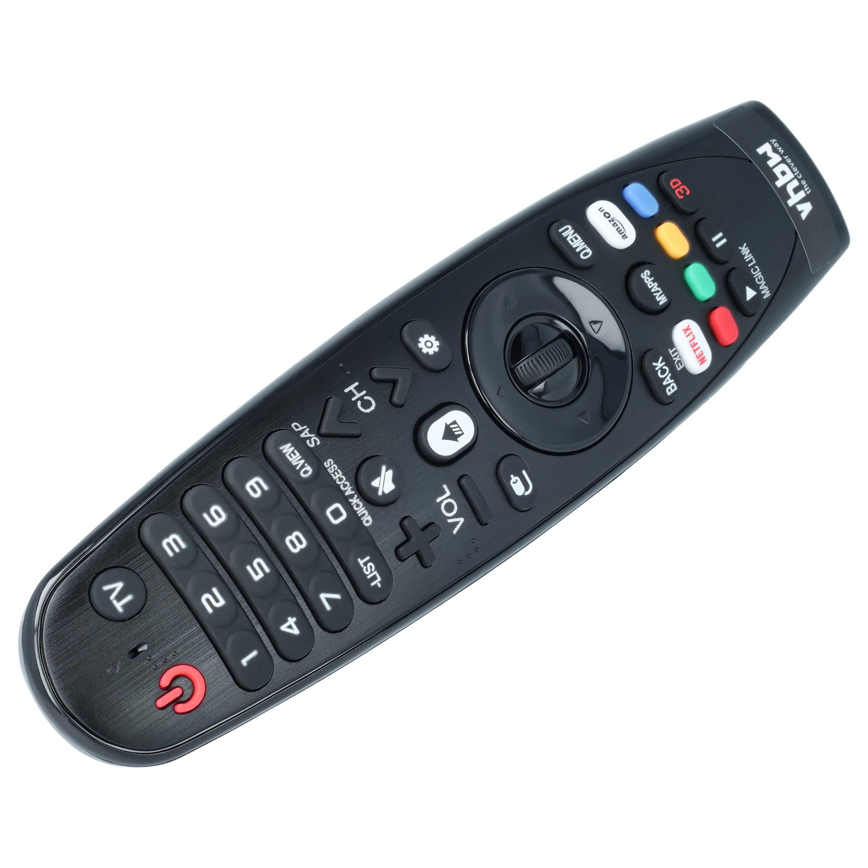 vhbw Ersatz für LG AN-MR600, AN-MR650, AN-MR18BA, AN-MR19, AKB75375501 für Fernbedienung (Hochwertige, kompatible Ersatz Fernbedienung für Ihren Fernseher) von VHBW