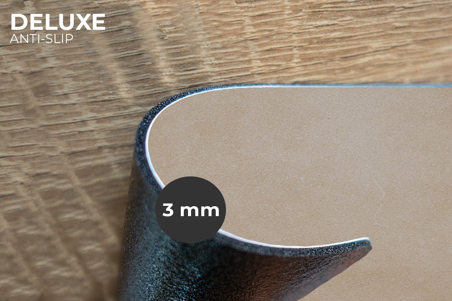 MuchoWow Platzset Leder - Druck - Lederoptik/print - Beige, (6-St), Platzse günstig online kaufen