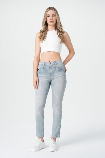 Miracle of Denim 5-Pocket-Jeans – bequemer Stretch‑Denim, ideal für stylisc günstig online kaufen