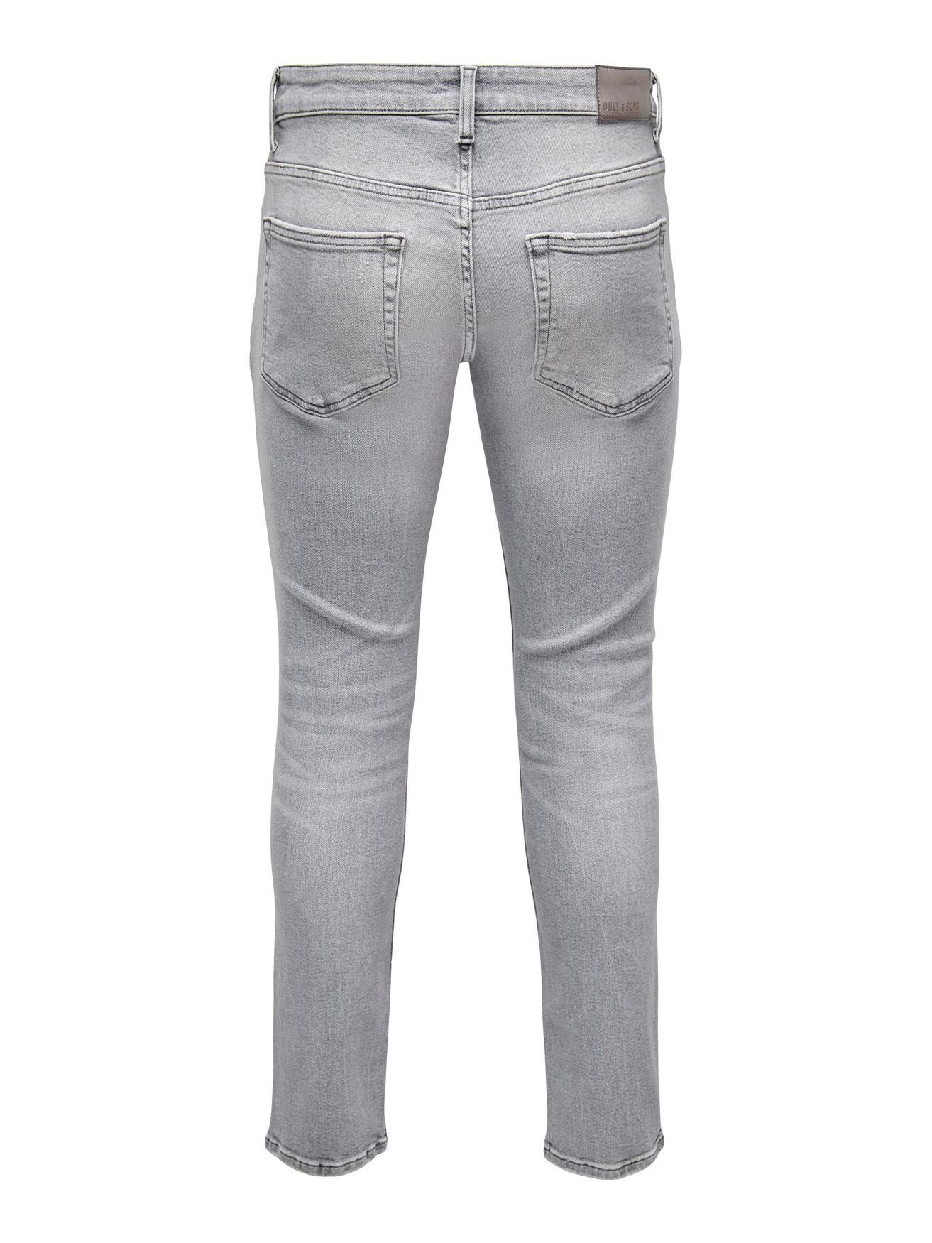 ONLY & SONS Regular-fit-Jeans ONSWEFT REG. L. GREY 4845 JEANS günstig online kaufen