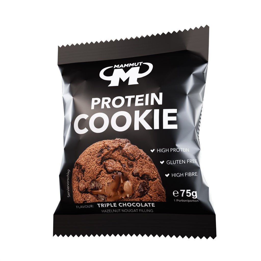 Mammut Nutrition Protein Cookie - 75 g Cookie Keks, 750 g