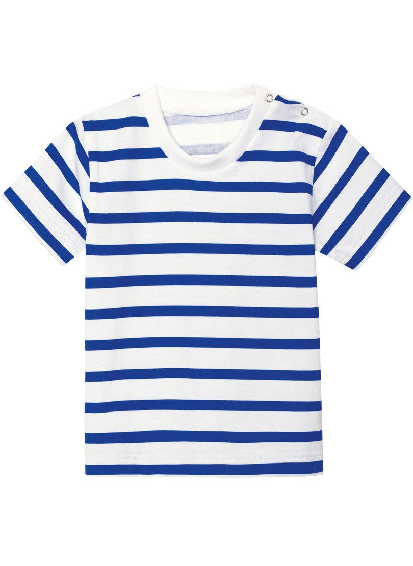 Trigema T-Shirt TRIGEMA T-Shirt mit Allover-Ringelmuster (1-tlg)