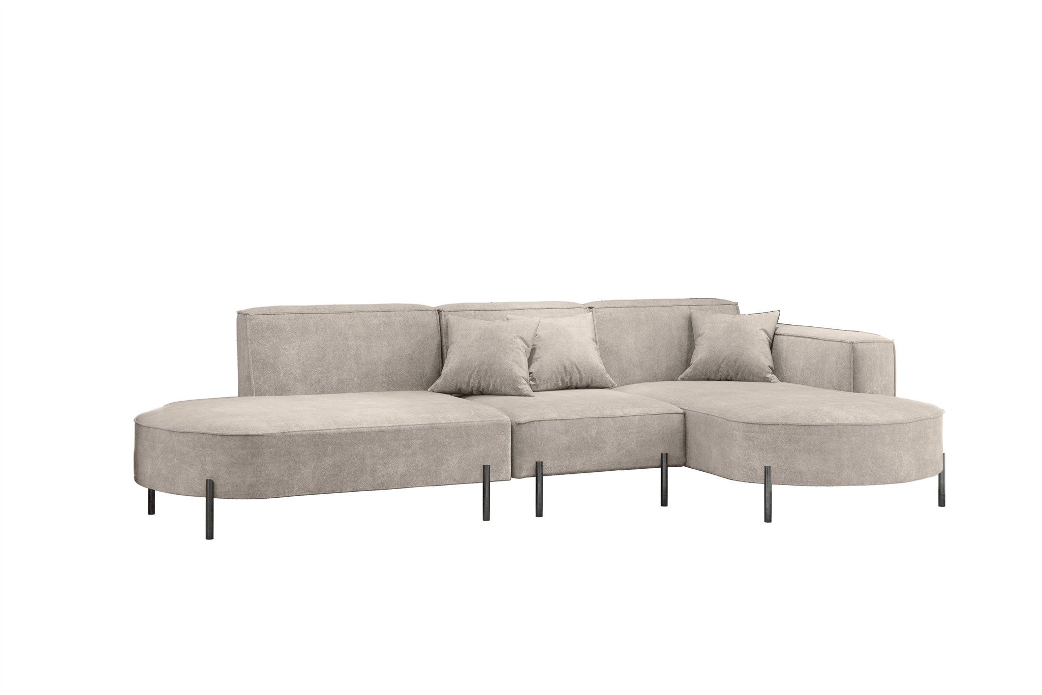 Fun Möbel Ecksofa Sofa VALENCIA mit günstig online kaufen