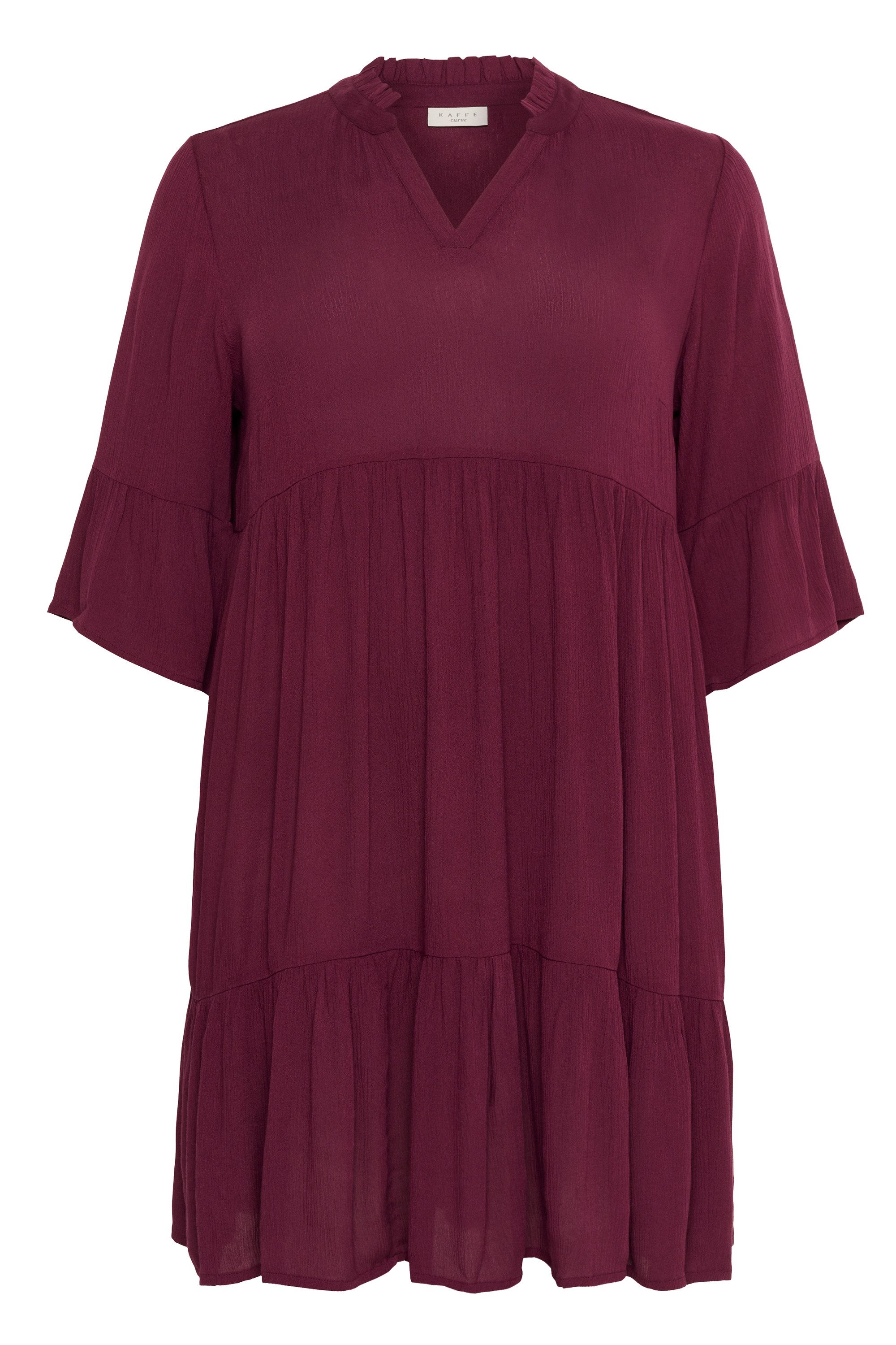 KAFFE Curve Blusenkleid Kleid KCmariana Große günstig online kaufen