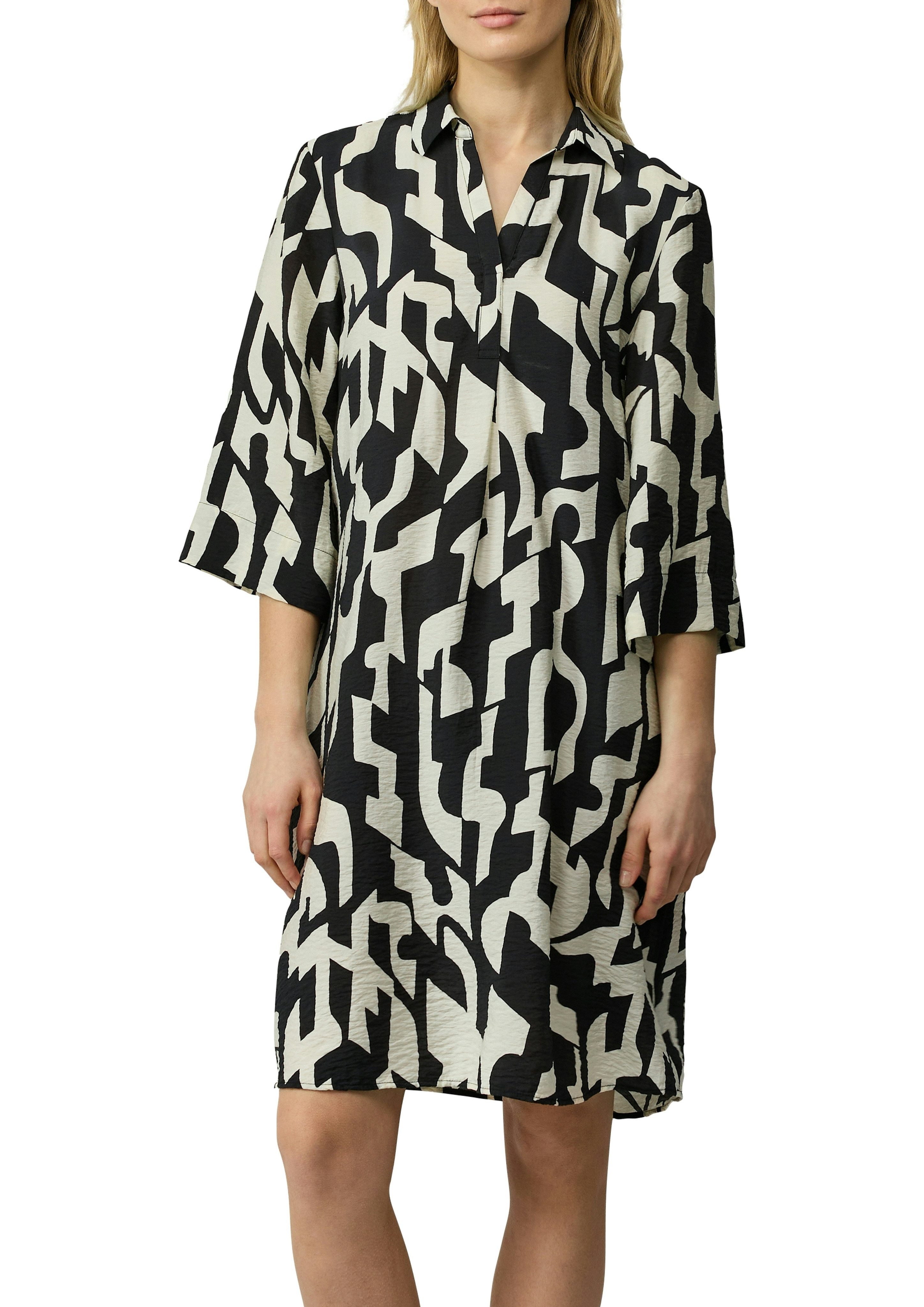 s.Oliver Blusenkleid mit All-Over Print