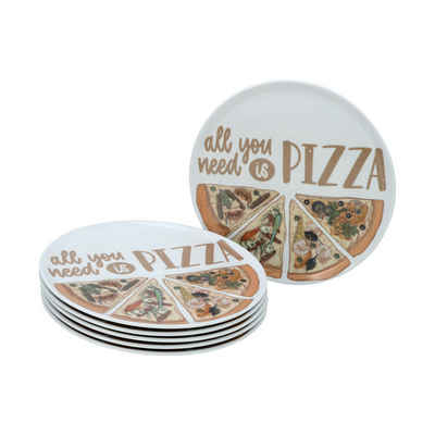 CreaTable Pizzateller Pizzateller Porzellan