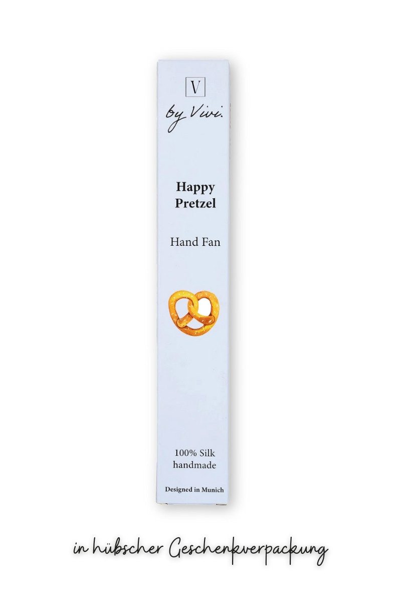 by Vivi Handfächer Fächer - HAPPY BREZE - hellblau