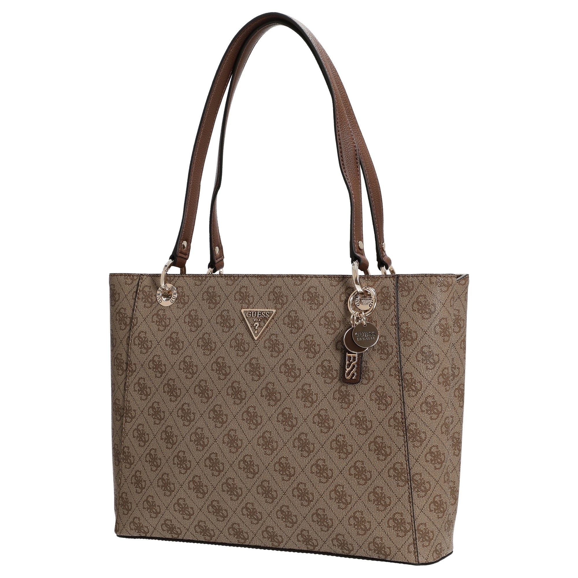 Guess Shopper Noelle II Tote - Shopper 35 cm (latte logo/brown) günstig online kaufen