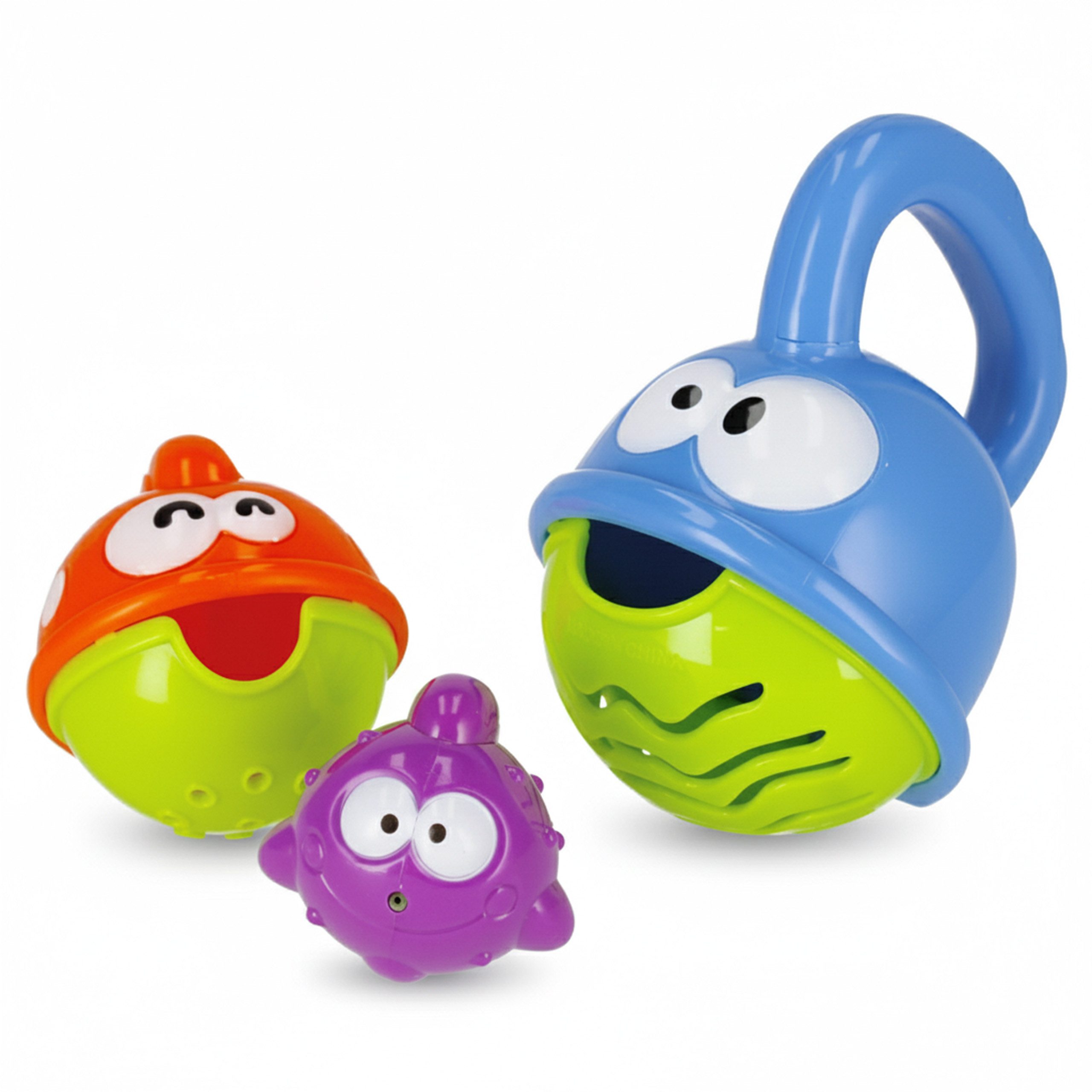 BAM BAM Badespielzeug Bam Bam FISCH Badespielzeug, Wasserspielset für Babys 6m+