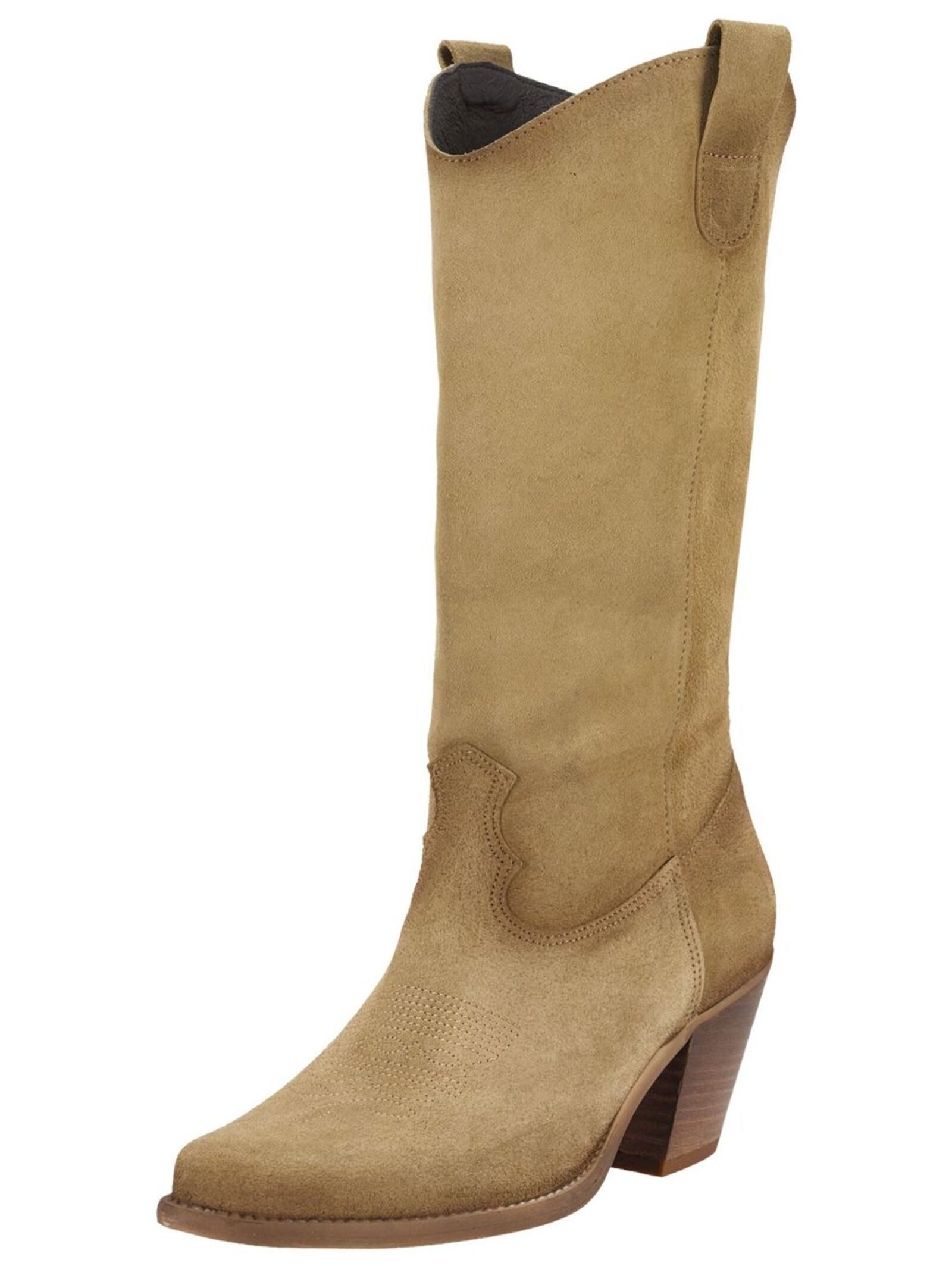 Felmini Stiefel Veloursleder . Bikerboots