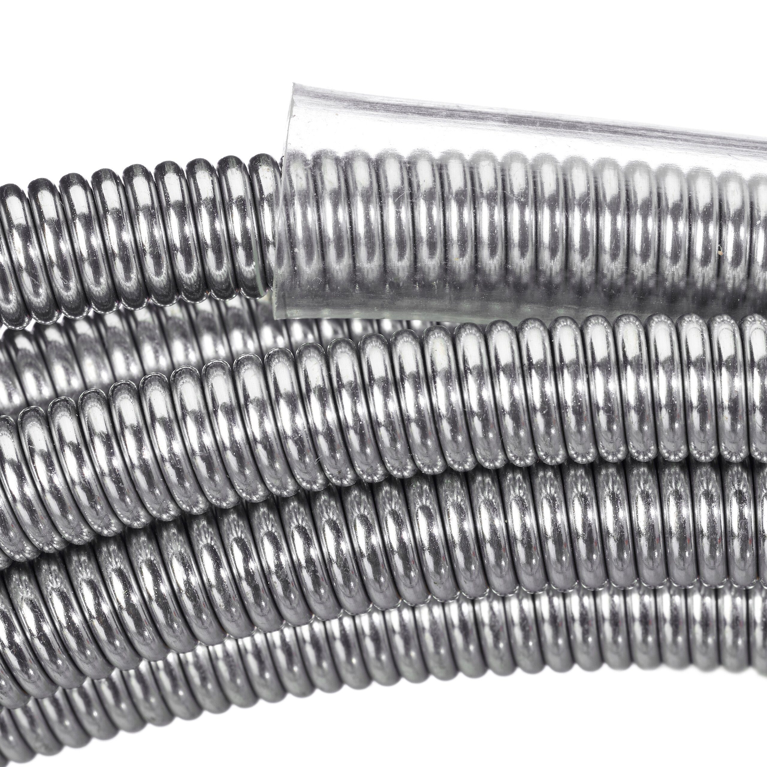 relaxdays Rohrreinigungsspirale 1 x 500 Rohrreinigungsspirale 5 L: Kralle cm mit m