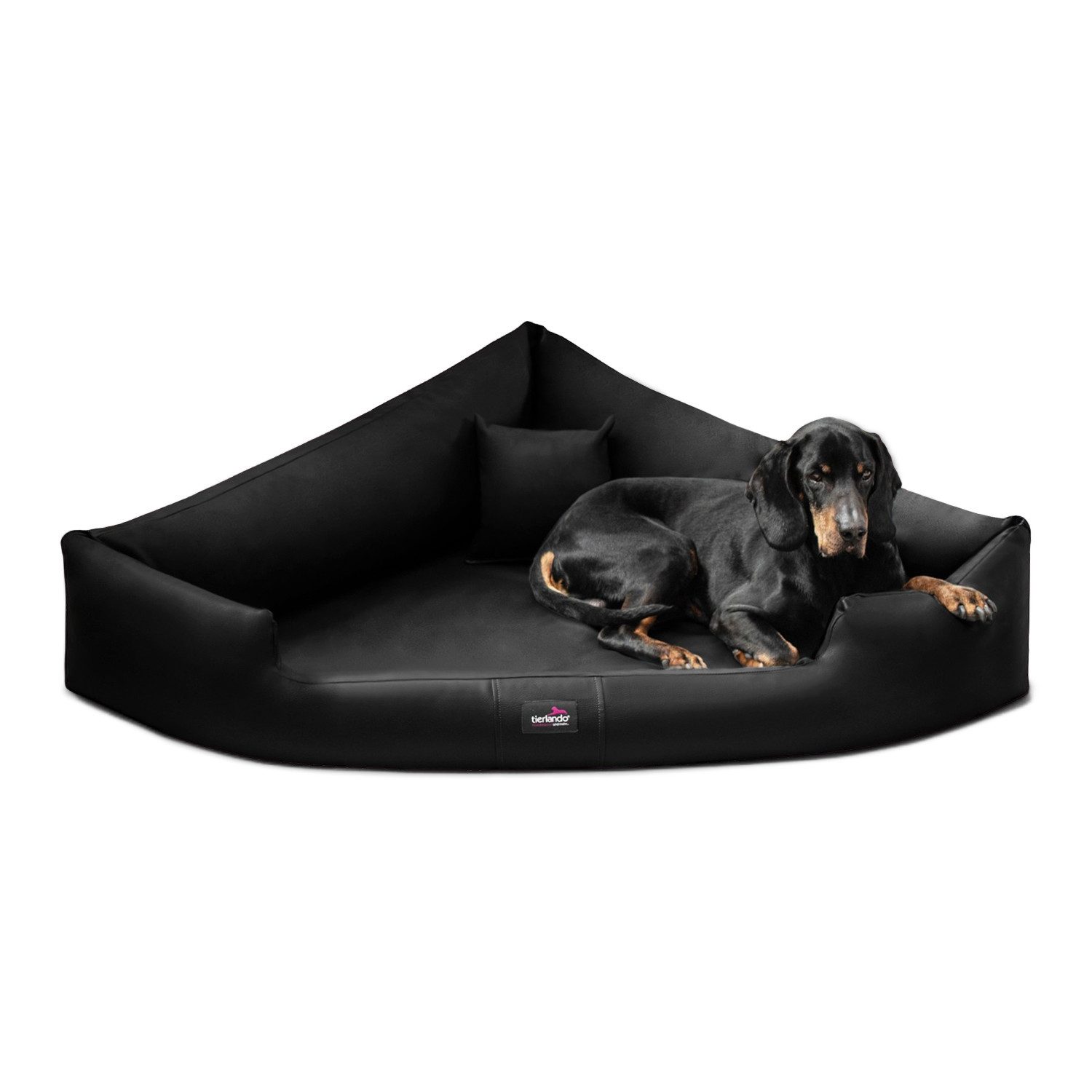 tierlando® Tierbett TRIVIA EASY CLEAN Orthopädisches Eckhundebett