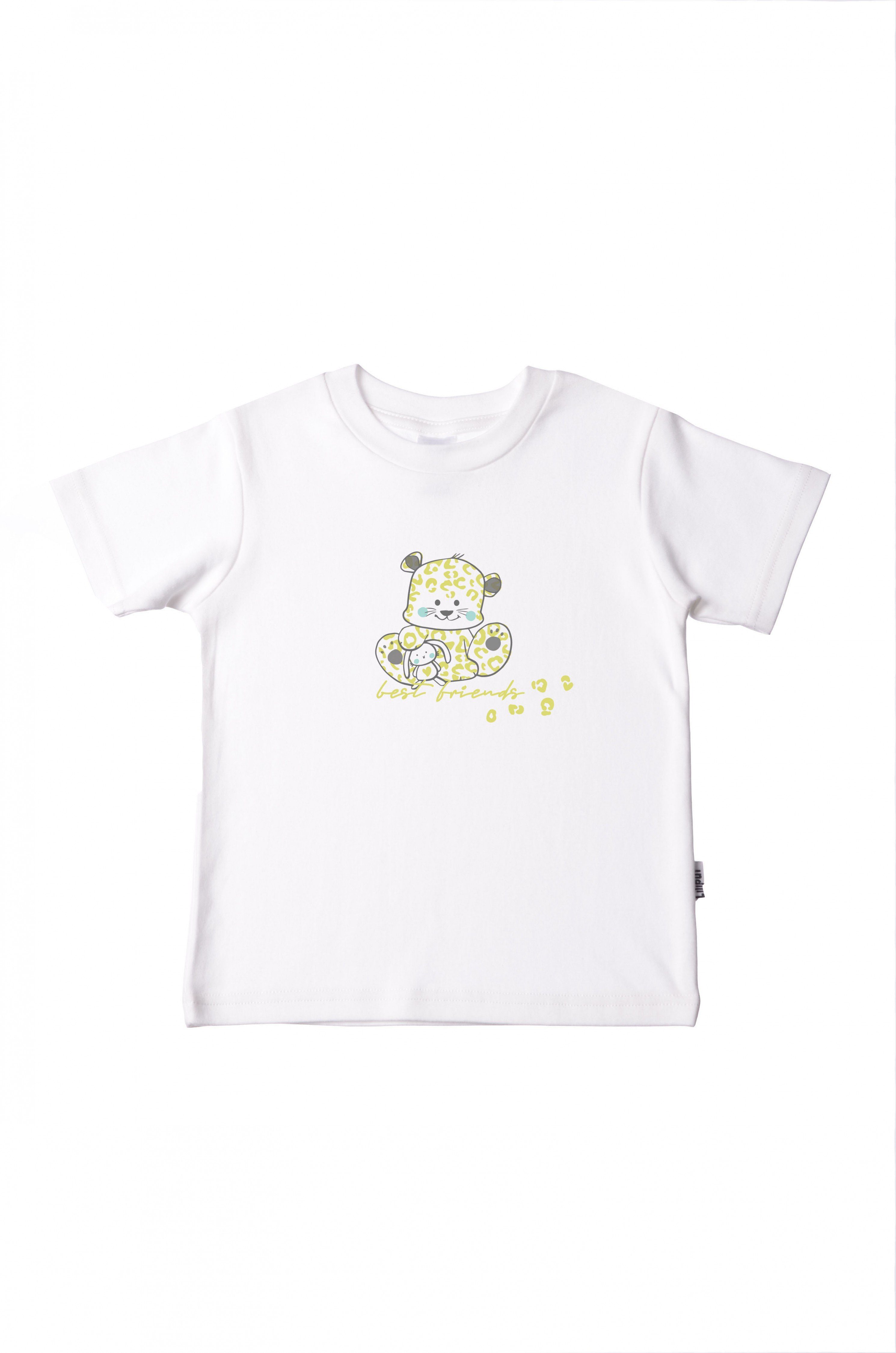 niedlichem Liliput T-Shirt Leo Frontprint mit Baby