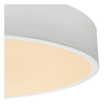 click-licht LED Deckenleuchte LED Deckenleuchte Unar in Weiß 36W 2350lm, keine Angabe, Leuchtmittel enthalten: Ja, fest verbaut, LED, warmweiss, Deckenlampe, Deckenbeleuchtung, Deckenlicht