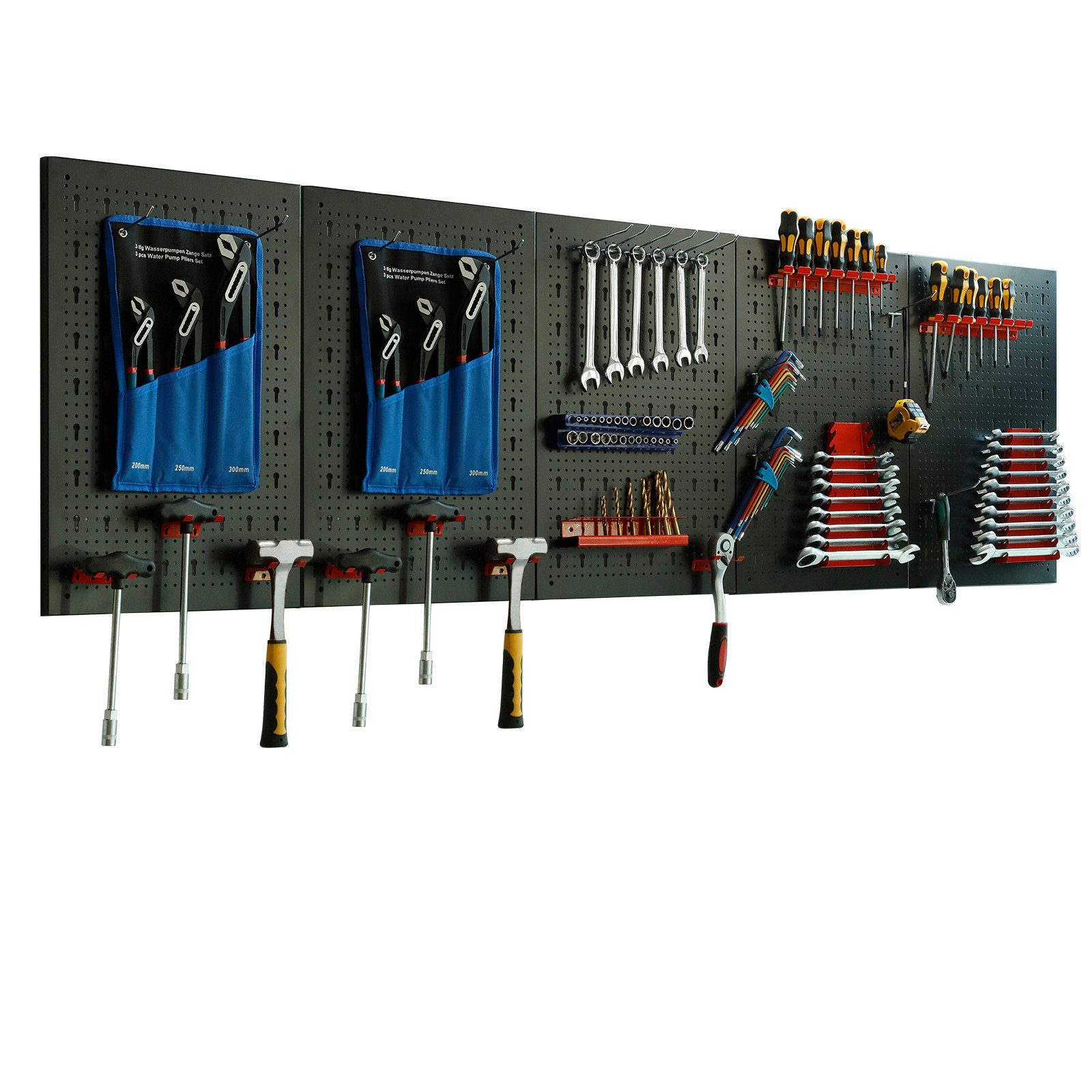 CCLIFE Lochwand Werkzeugwand Lochwand Metall Werkzeuglochwand Dreiteilig, 5 günstig online kaufen