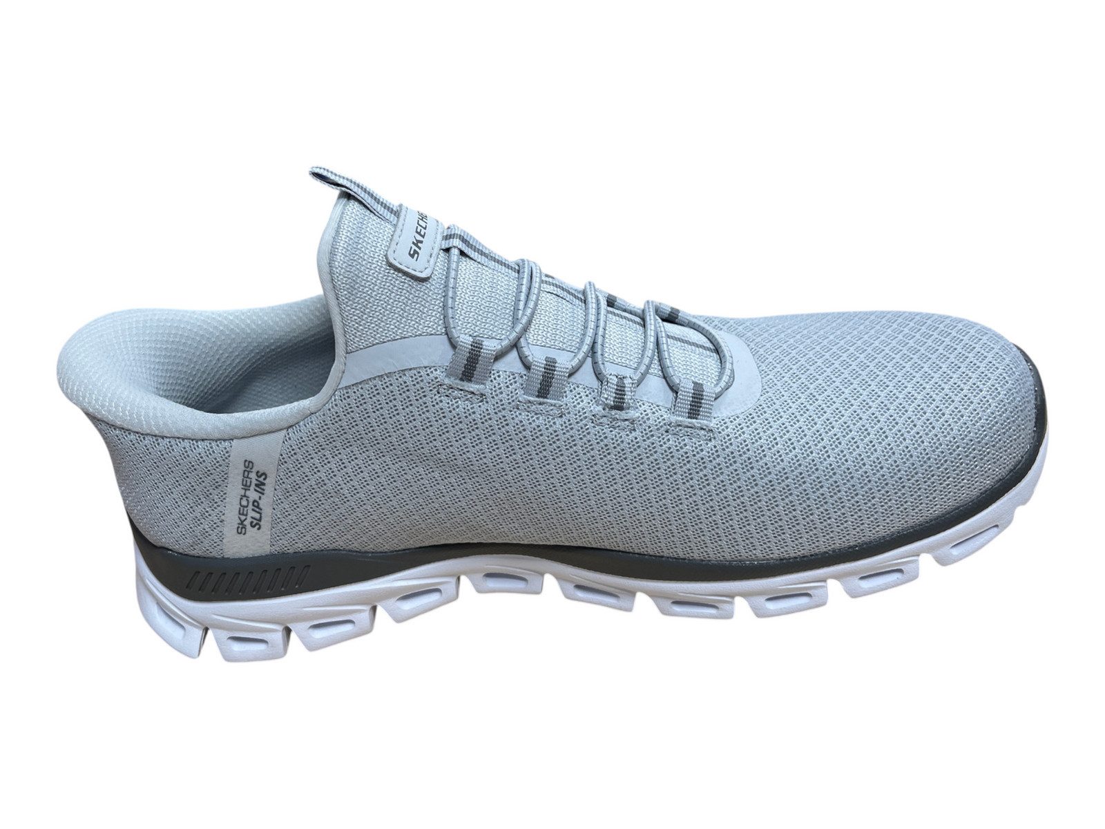 Skechers Skechers Herren Sneaker GLIDE-STEP-NOXUS 233010/LTGY LIGHT GRAY Sneaker – Bild 3 von 4