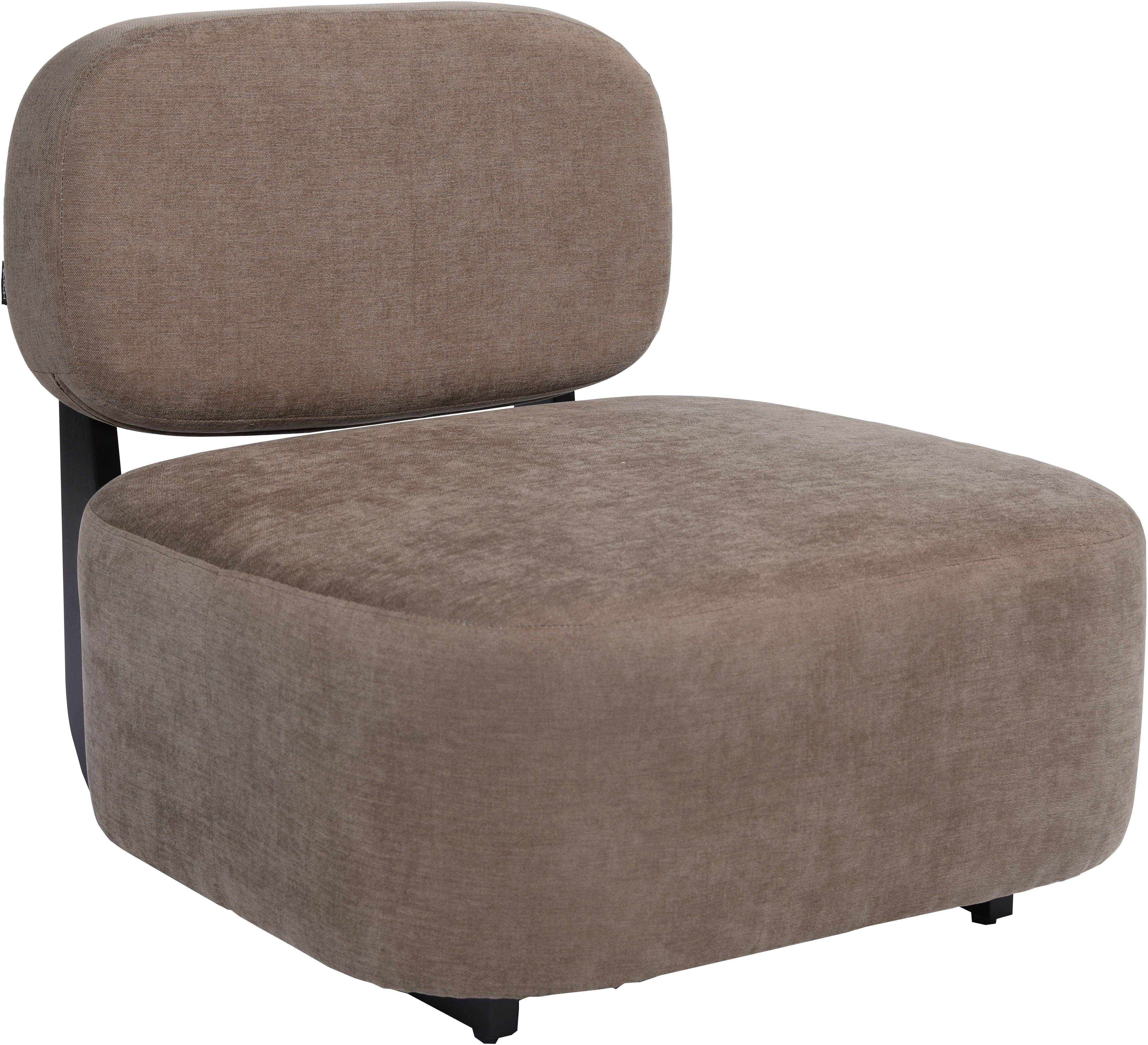 Home affaire Loungesessel LIORAN Designsessel mit filigranem Holzgestell, D günstig online kaufen