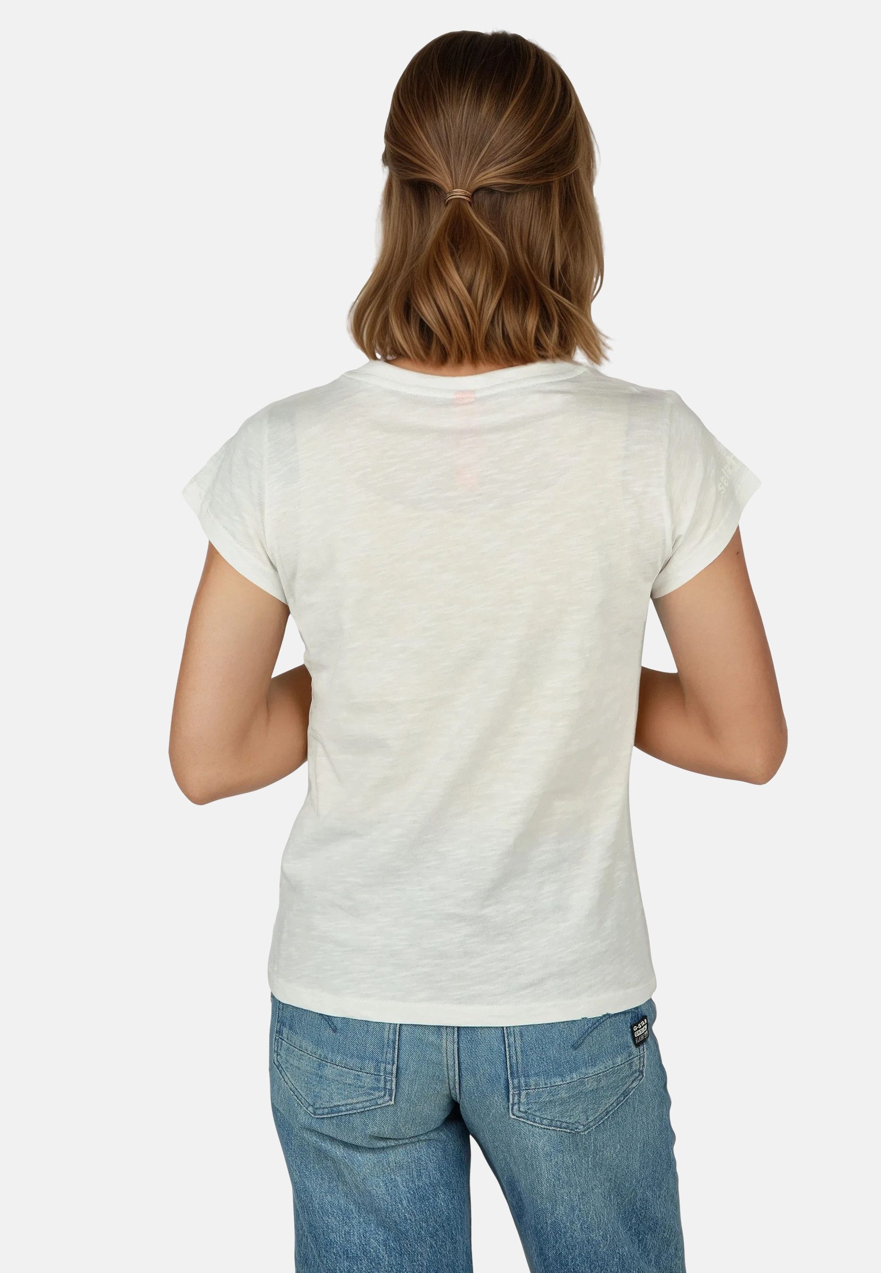 salzhaut T-Shirt UHL Damen Relaxed-Fit salzhaut T-Shirt – bequeme Qualität und nordisch klares Design für ein