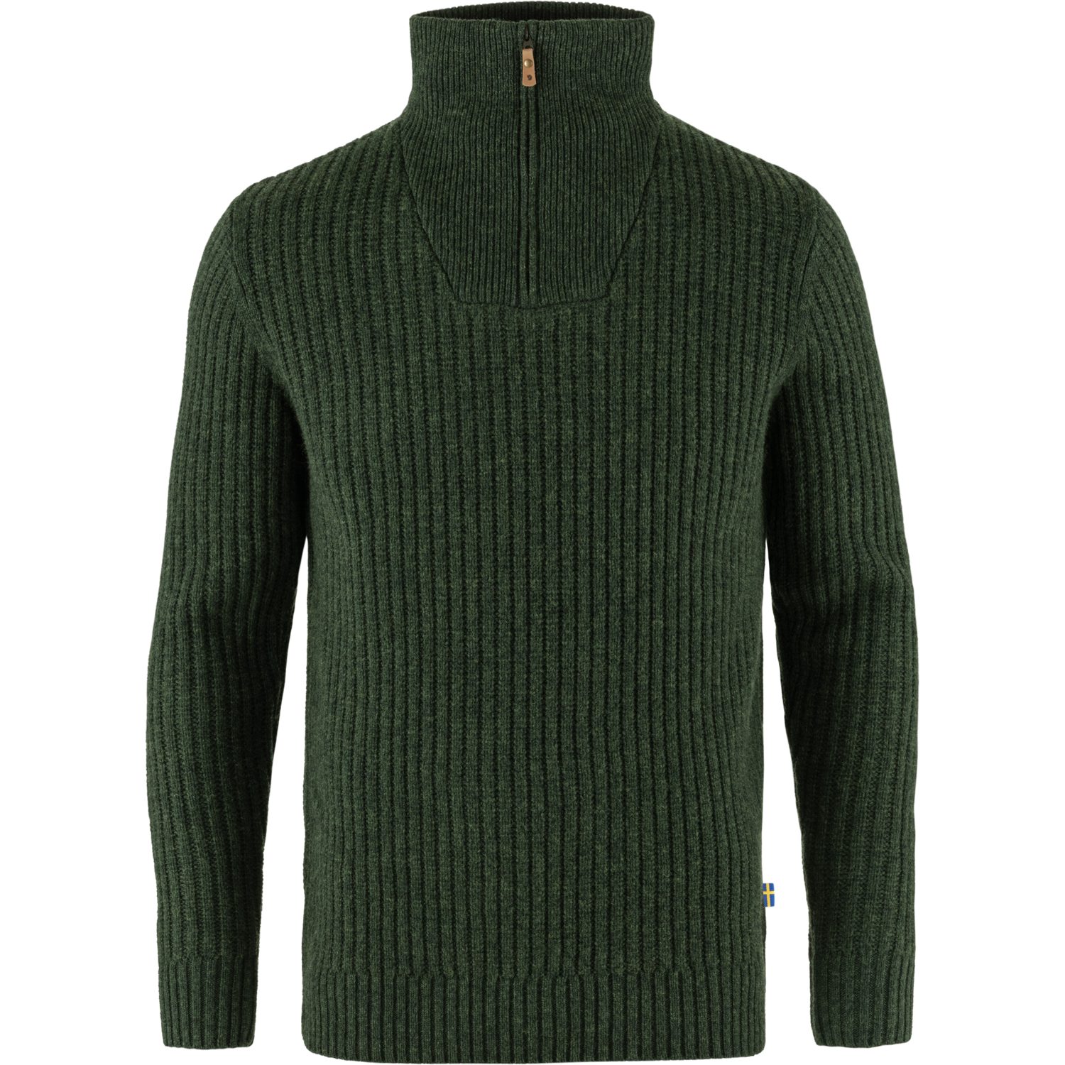 Wollpullover Fjäll Räven Herren Övik Half Zip Knit