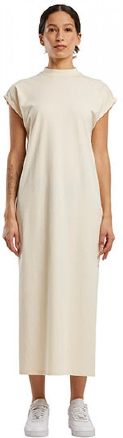 Build Your Brand Sweatkleid Ladies Long Extended Shoulder Dress Damen Kleid günstig online kaufen