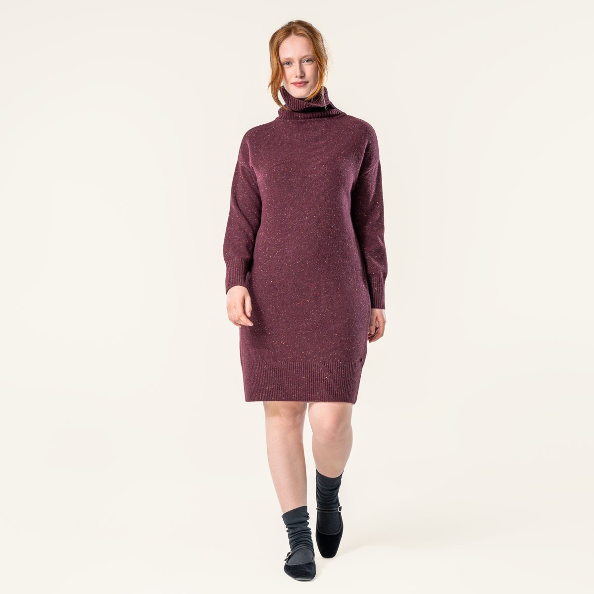 LIVING CRAFTS Midikleid PACIFICA GOTS zertifiziert
