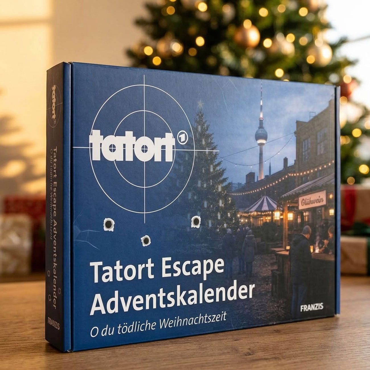Franzis Verlag Adventskalender Tatort Escape Adventskalender: 24 Krimi-Rätsel zum Miträtseln (1-tlg)