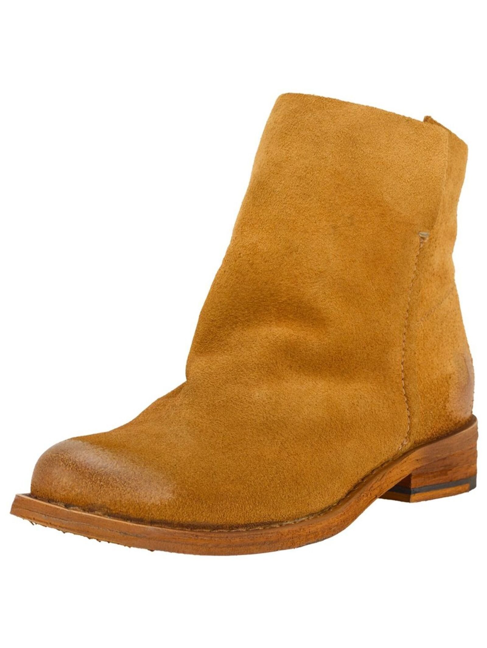 Stiefelette Veloursleder . Stiefelette