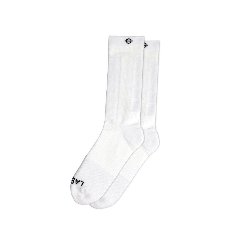 Lasso Gear Tennissocken Performance Compression Socks White