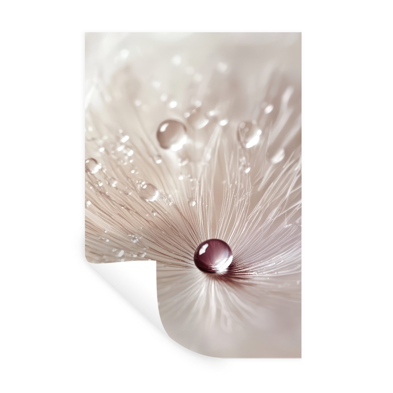MuchoWow Wandsticker Blume - Abstrakt - günstig online kaufen