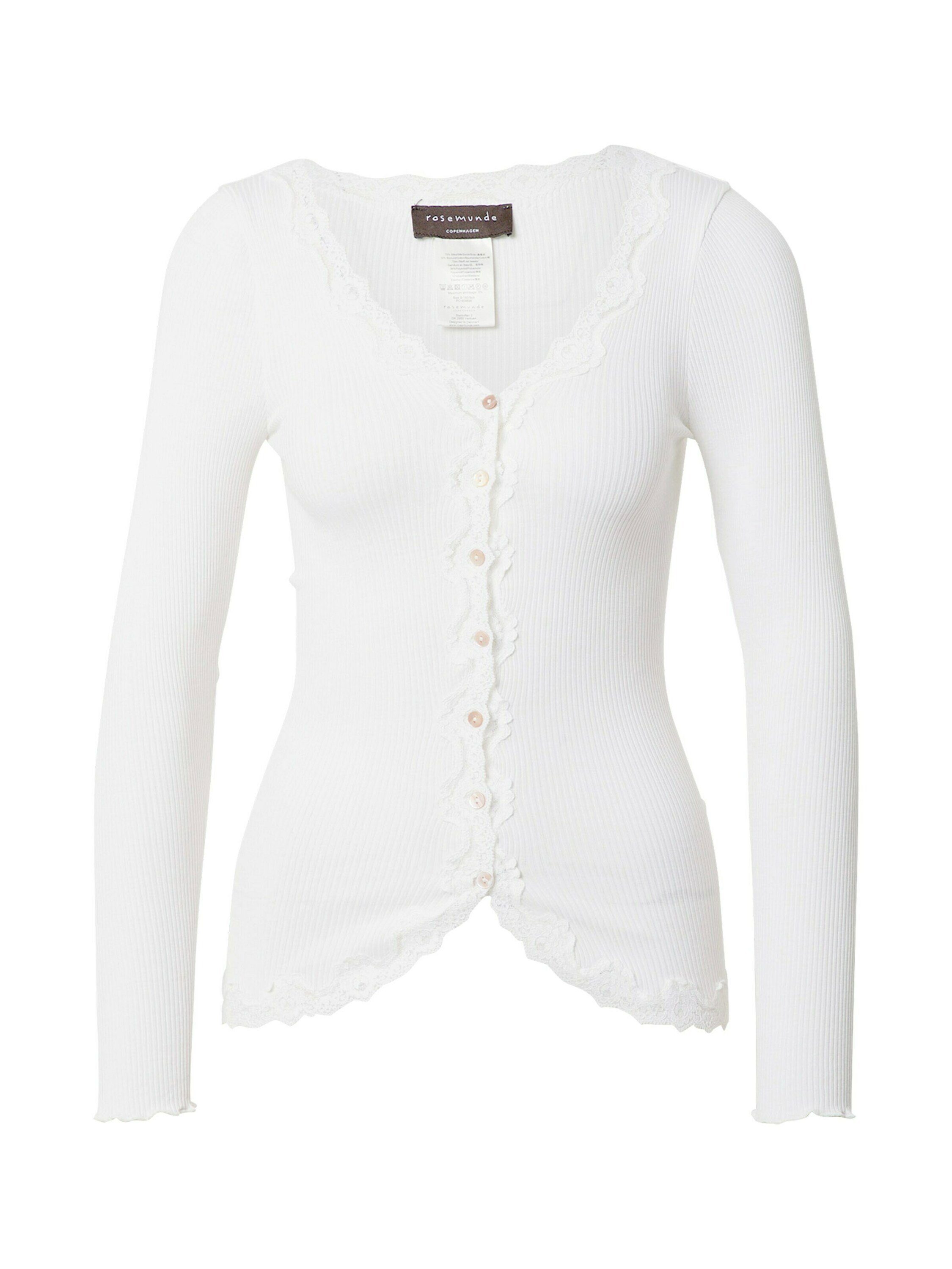 rosemunde Strickjacke Babette Silk Cardigan wunderschöner Vintage-Spitzenbe günstig online kaufen