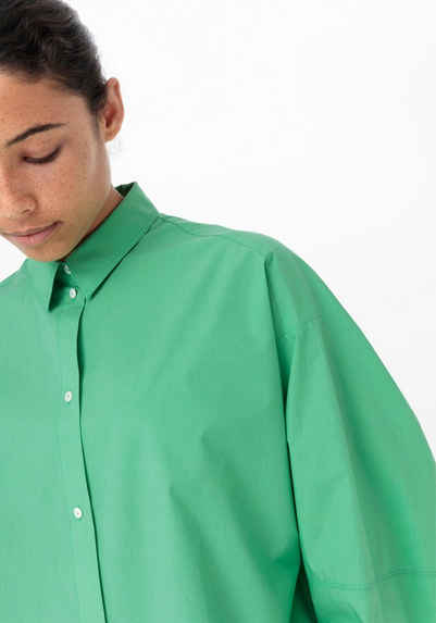 Hessnatur Klassische Bluse aus reiner Bio-Baumwolle (1-tlg)