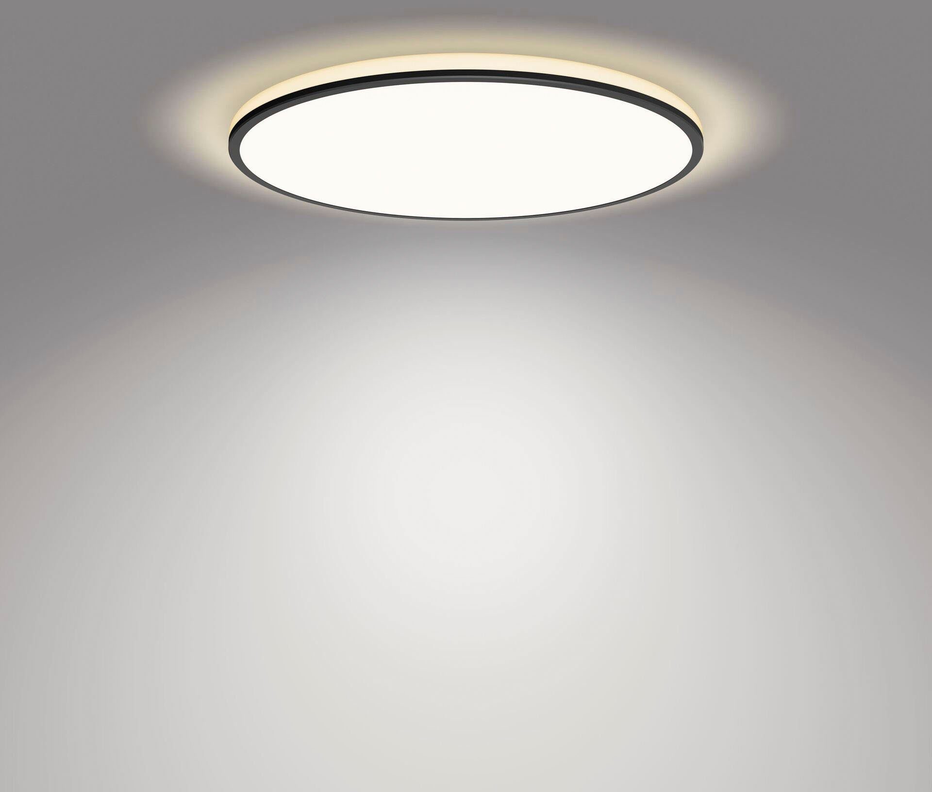 Ozziet, Deckenleuchte Tageslichtweiß LED fest LED Philips Dimmfunktion, integriert,