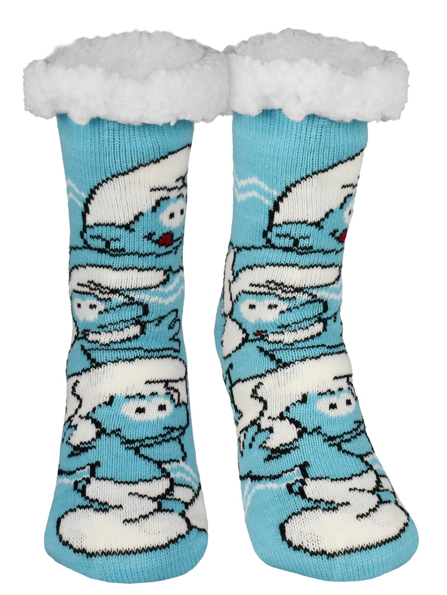 Haussocken Die Schlümpfe Hüttensocken Haussocken Kuschelsocken Socken