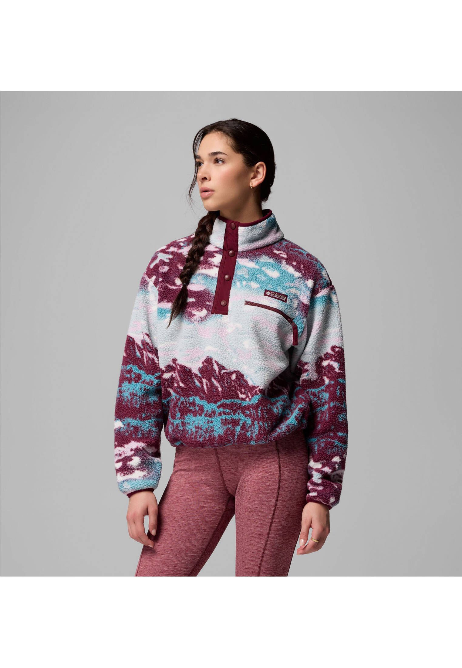 Columbia Sweatshirt Damen Sherpa-Fleece-Sweater HELVETIA II günstig online kaufen