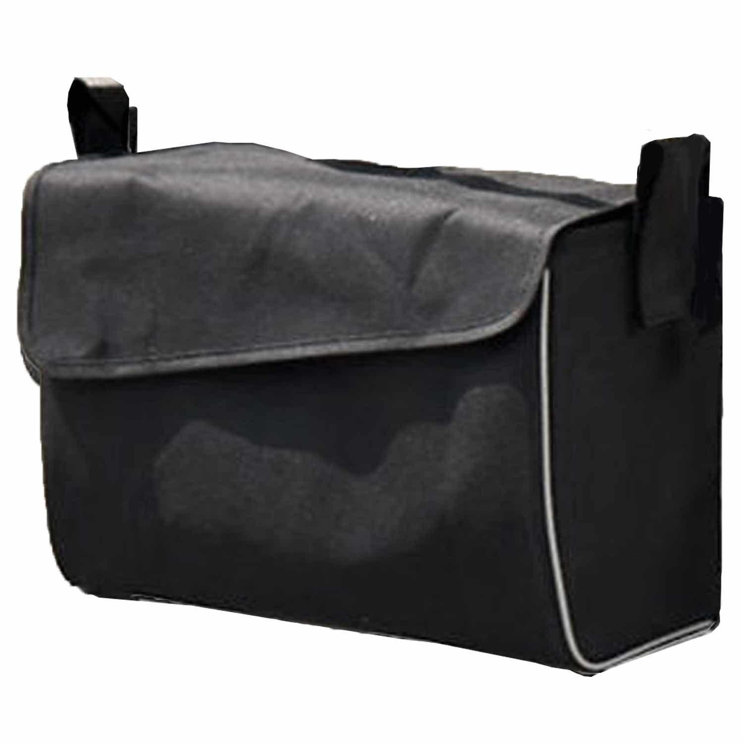RUSSKA Rollstuhltasche Rollatortasche für Elan Classic/Plus, Schwarz, Magnetverschluss (1-tlg., 1 Tasche), Magnetverschluss – Bild 2 von 2