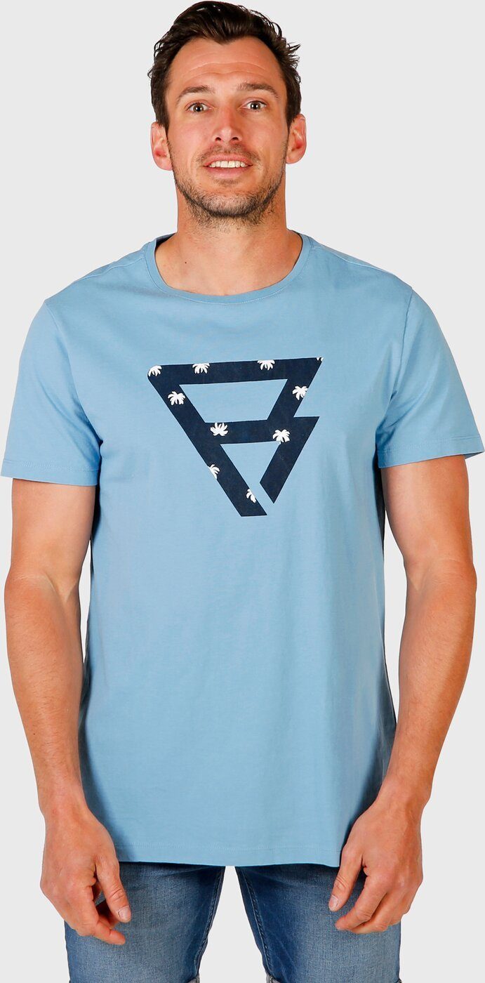 Brunotti Kurzarmshirt BENTLY S MENS T-SHIRT LILA