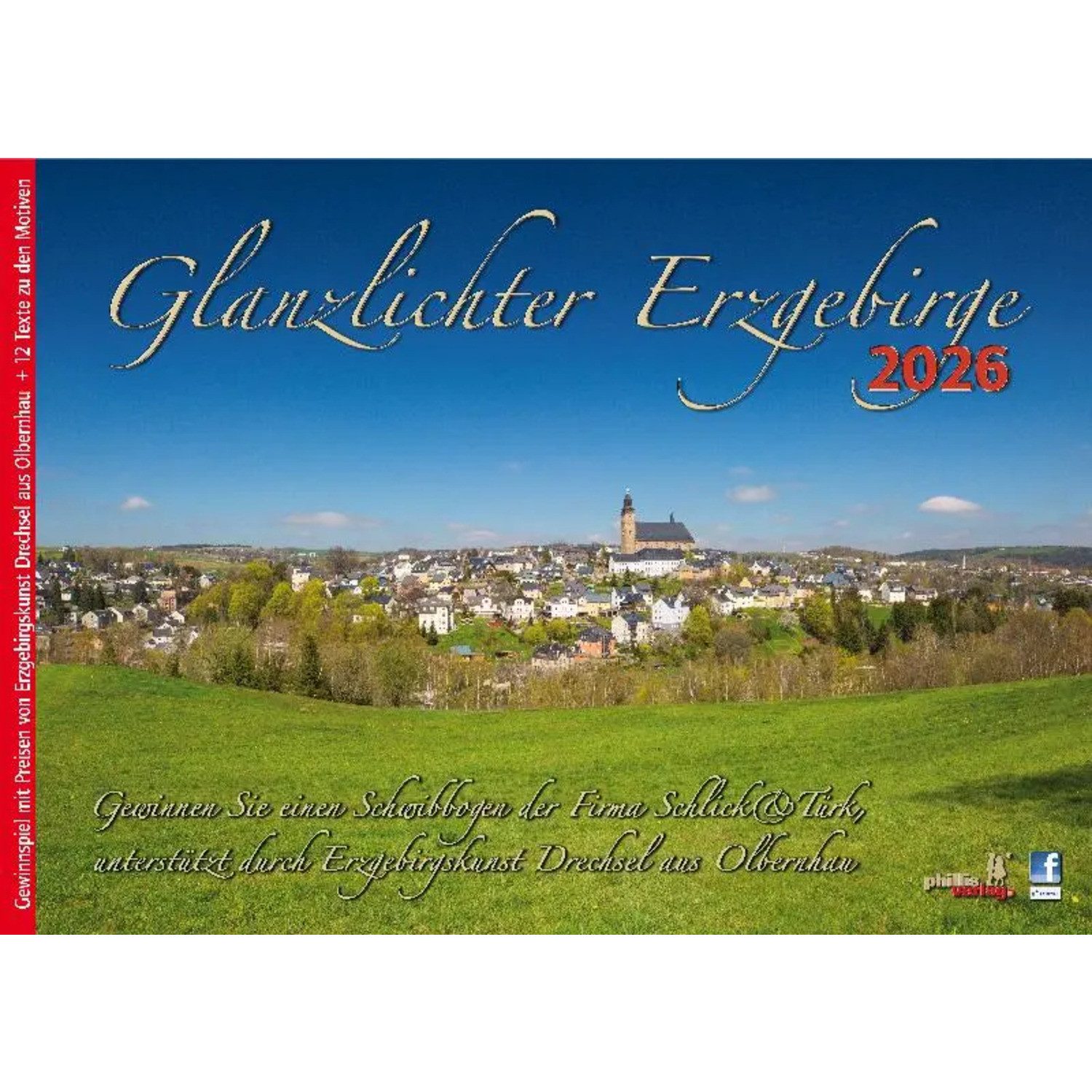 Wandkalender Glanzlichter Erzgebirge 2026