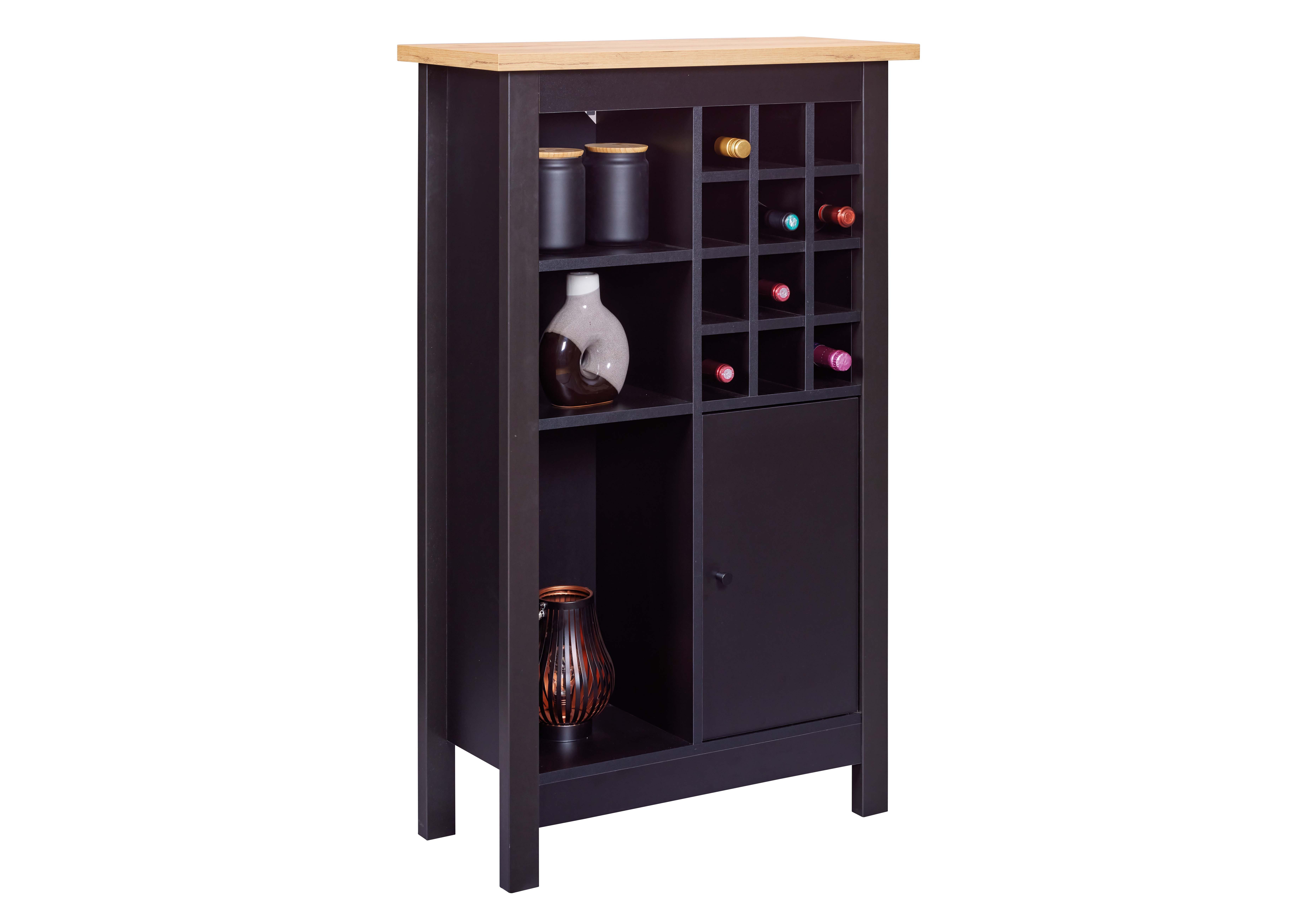 Inter Link Weinregal Weinschrank Helina, Weinregal