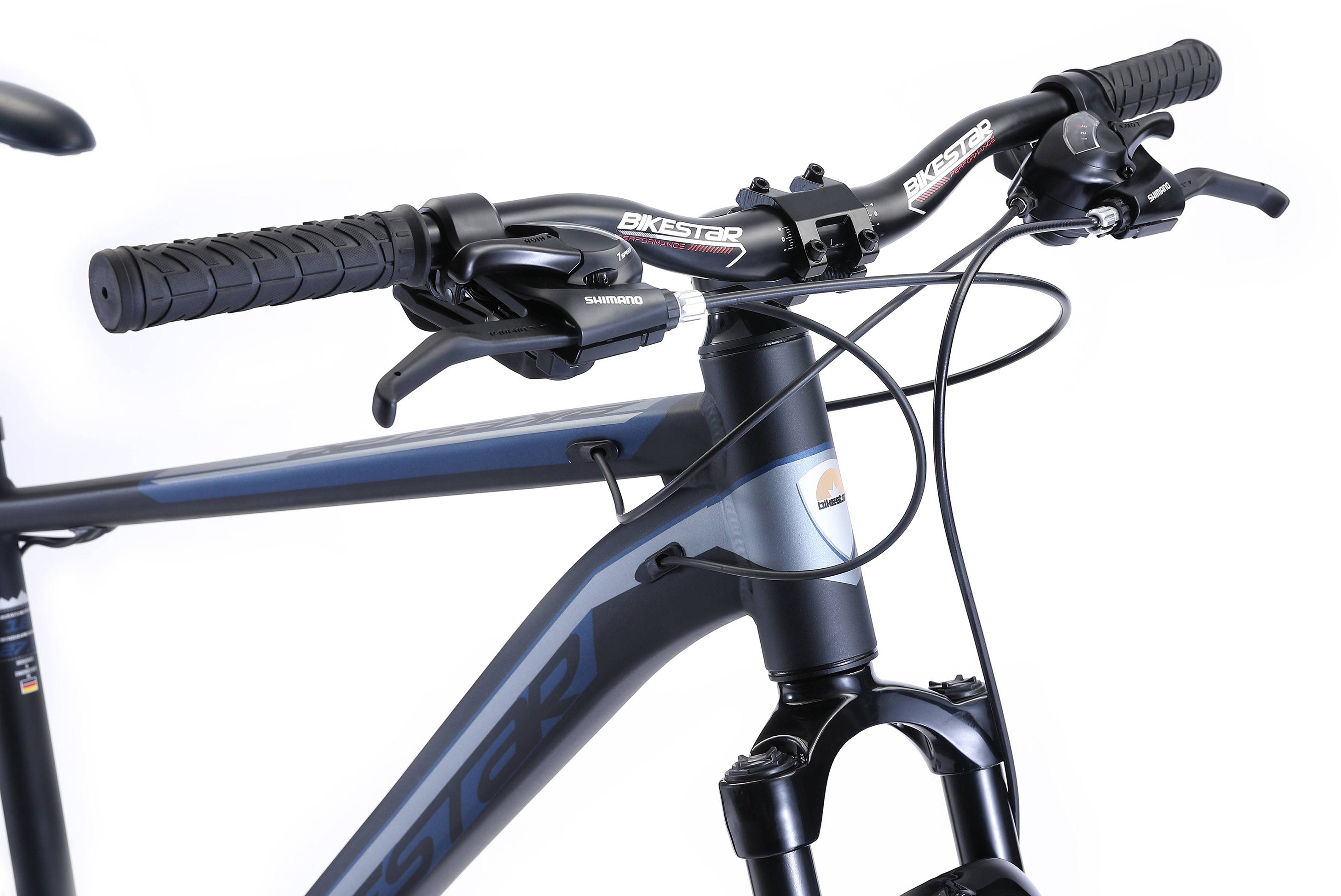 Bikestar Mountainbike, 21 Shimano Gang RD-TY300 Kettenschaltung Schaltwerk